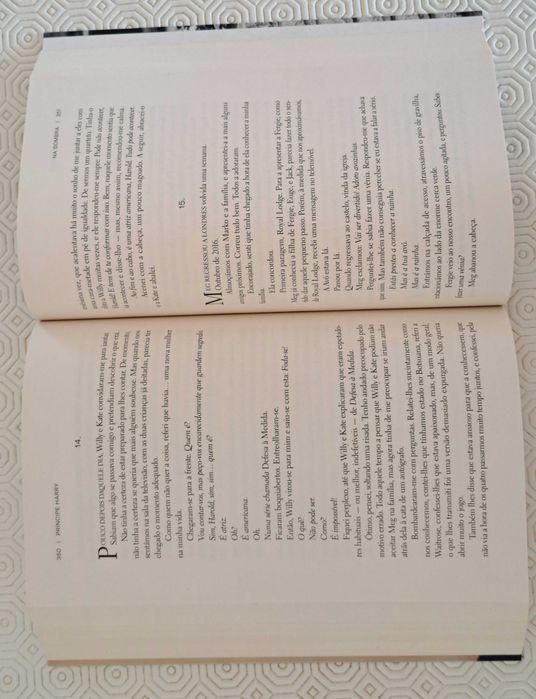 Vendo livro "Na Sombra", Príncipe Harry