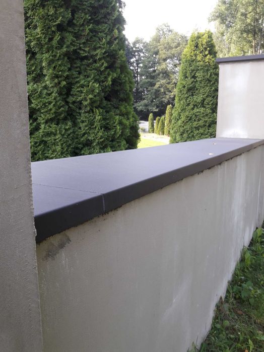 daszek ogrodzeniowy płaski parapet 27x100