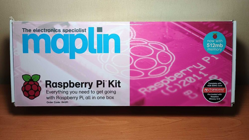 Raspberry Pi B zestaw startowy Maplin