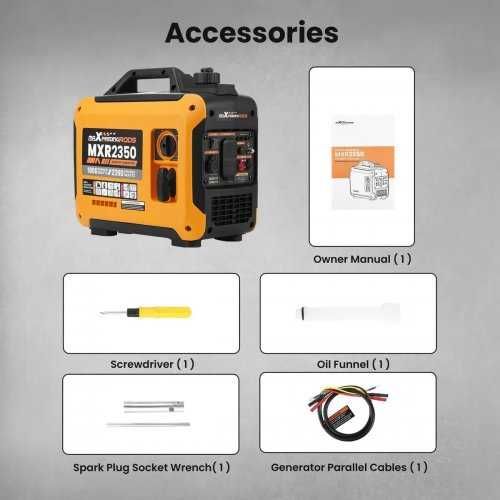 Генератор інверторний Maxpeedingrods MXR2350 2 кВт