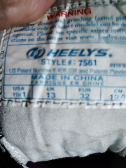 Sapatilhas com rodas Heelys