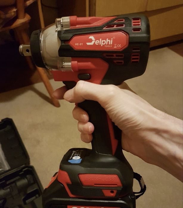 2 АКБ! Акумуляторний ударний гайковерт Гайковерт аккумуляторный