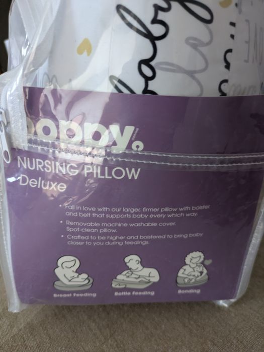 Almofada de amamentação Boppy Deluxe Nova