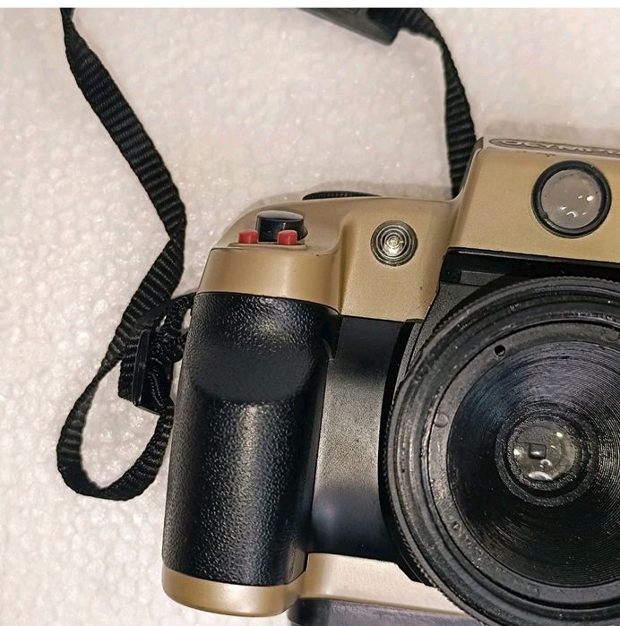 Vintage Olympia NK4040 35mm Film Camera w/ External Flash & Case