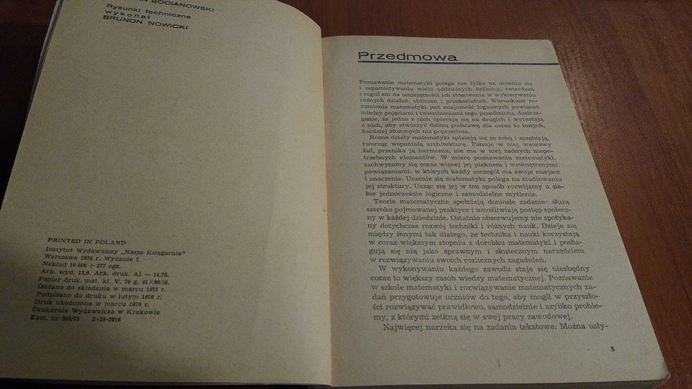 Do czego służą równania / Józef Hawlicki.