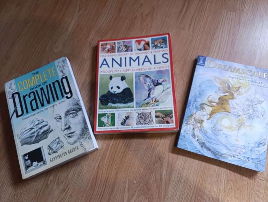 Livros de Desenho e Aguarela