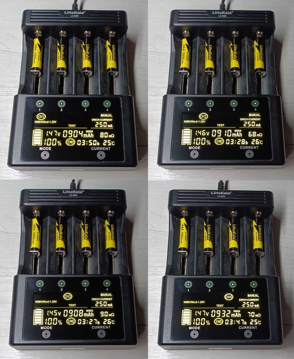 Аккумулятор батарейка мізинчикова ААА LiitoKala 1000mAh NiMh Оригінал