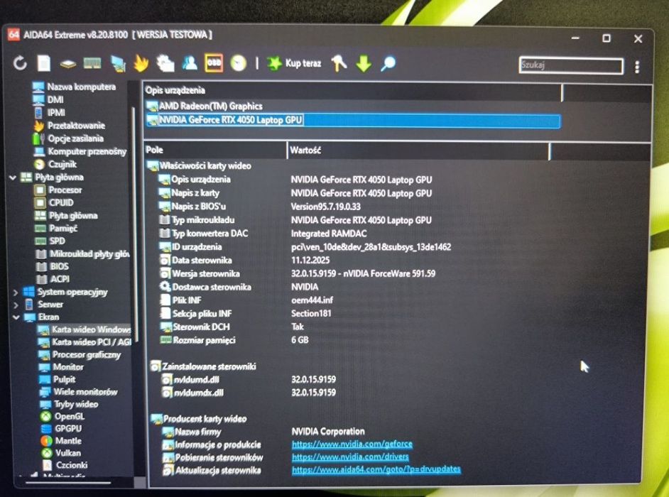 Laptop gamingowy MSI bravo 17 C7V