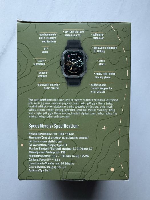 Wild Trek SW-120 Smartwatch Nowy Tanio