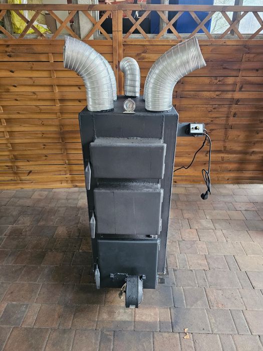 Piec nadmuchowy warsztatowy 37 kW – mocny, wydajny, gotowy do pracy