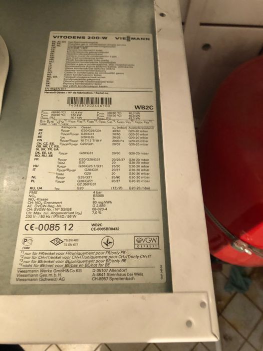 Kocioł gazowy viessmann vitodens 200