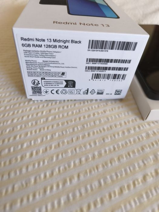 Redmi Note 13 Midnight Black