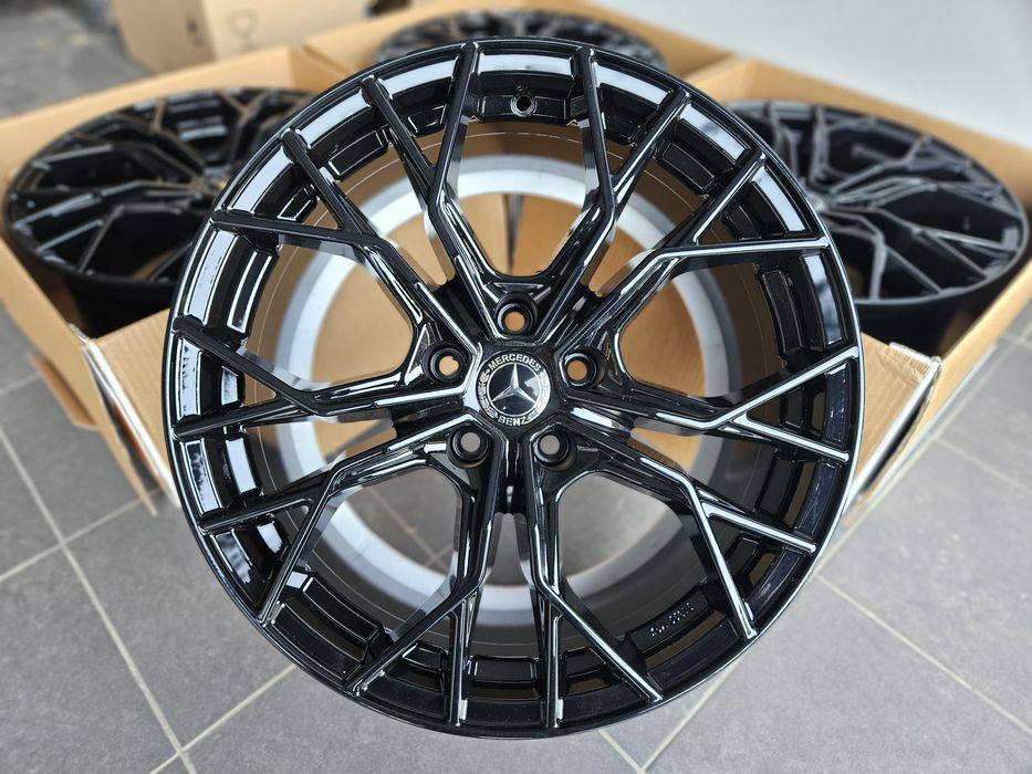 Mercedes CLE 19 " Nowe 5x112 CLA Alufelgi Czarne Felgi