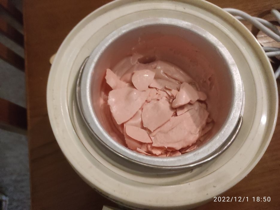 Panela de cera para depilação