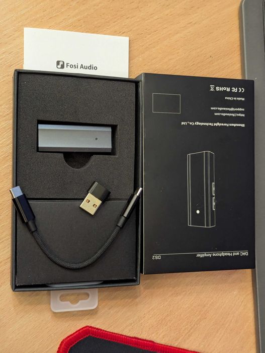 Fosi Audio DS2 ЦАП Усилитель 2024 для наушников
