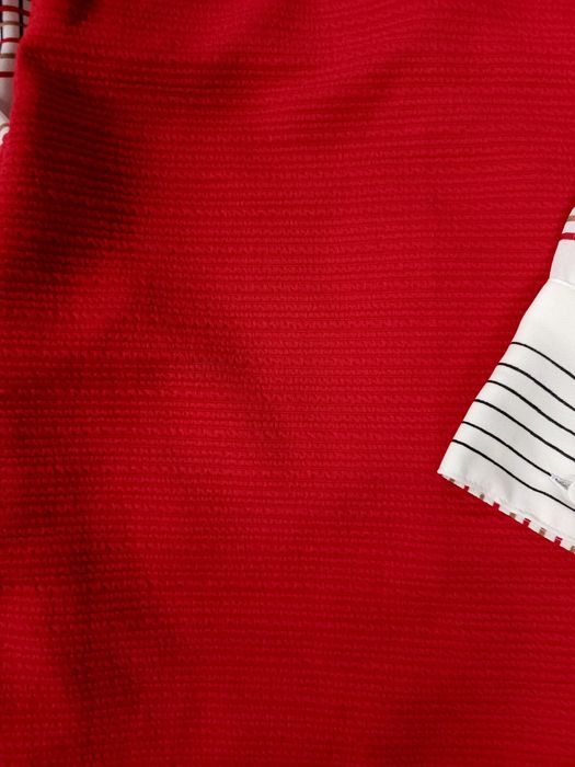 Komplet damski elegancki spódnica z bluzka walentynki biurowy S