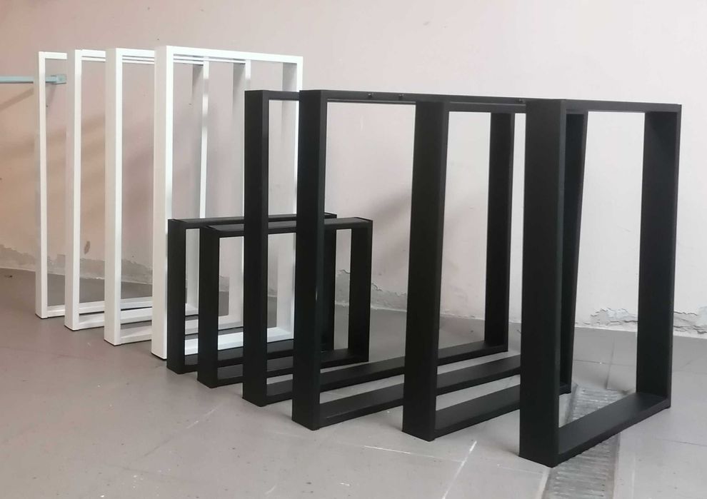 Nogi, Noga Loft profil 80x20 wymiar 72x70, stół, biurko,konsola