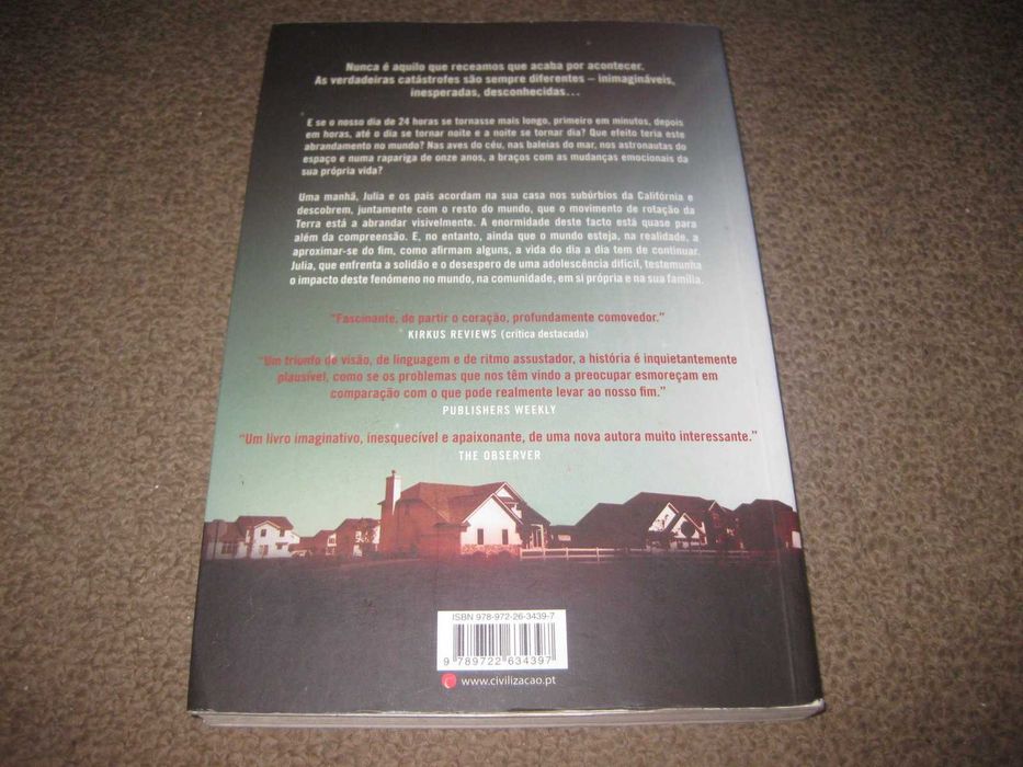 Livro "O Tempo dos Milagres" de Karen Thompson Walker