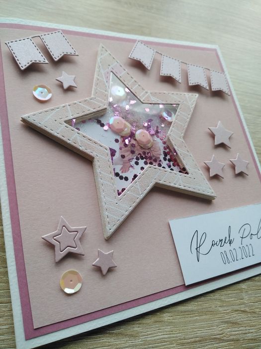 Personalizowana kartka urodzinowa dla dziewczynki ze zdjęciem.