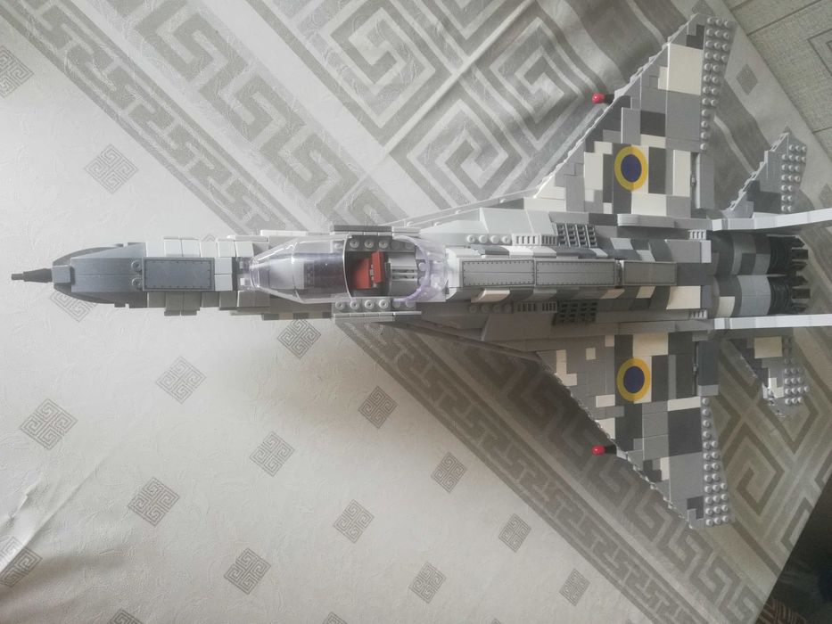 Конструктор IBLOCK Армія Винищувач ПС ЗСУ MІГ-29 1252 деталі