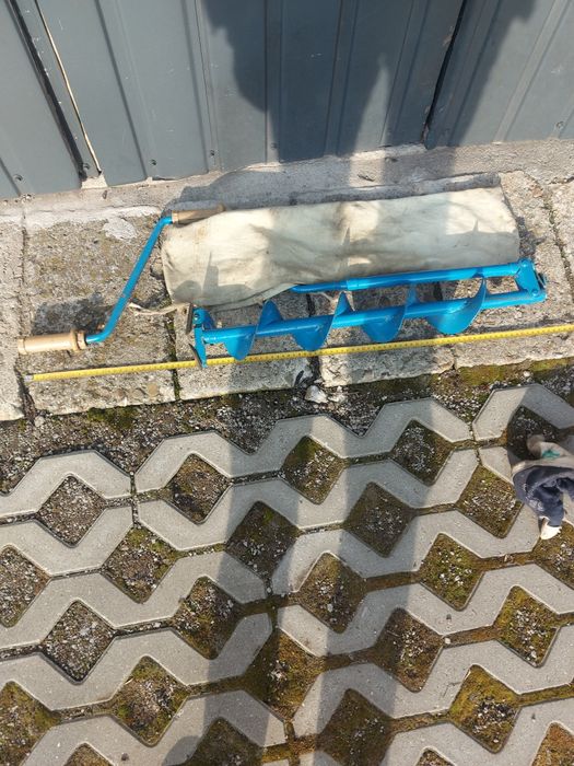 Wiertło do lodu dla wedkarza