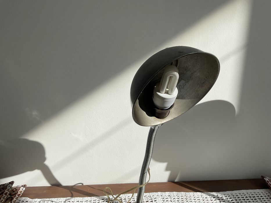 Vintage lamp, silver with lead 45/50+years old