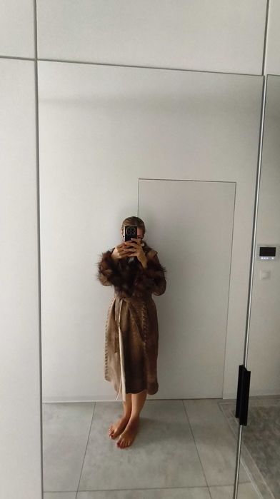 Kożuch damski naturalny