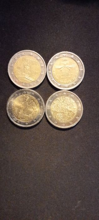 Moedas 2€ comemorativas 1