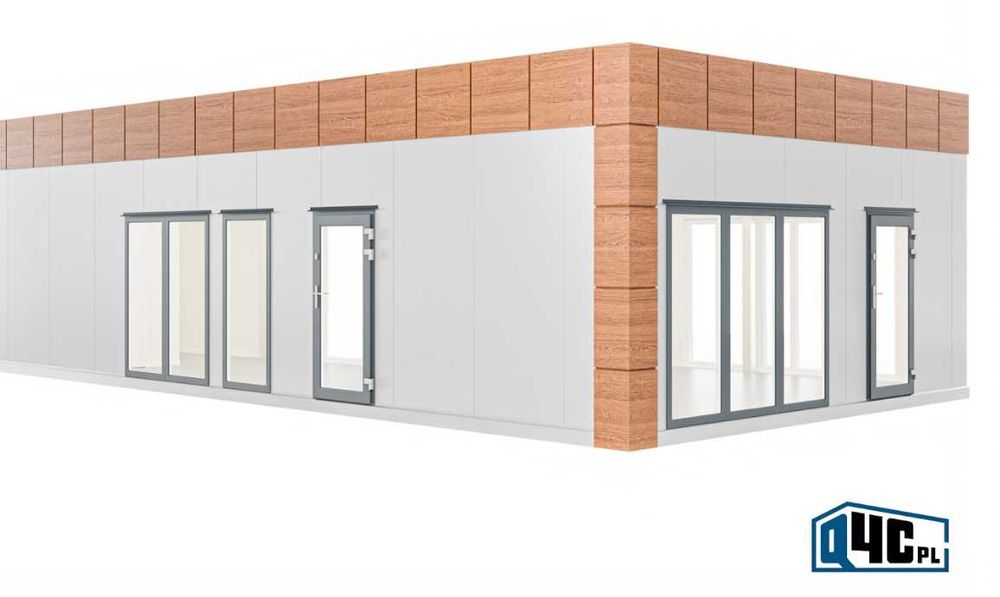 Świetlica kontenerowa modułowa toaleta aneks kuchenny PRODUCENT
