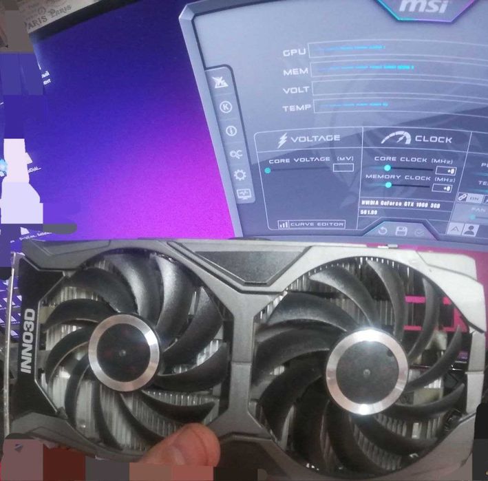 Видеокарта Zotac RTX2060S в не рабочем состоянии. Читать описание