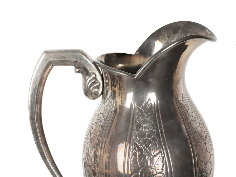 Jarra prata esterlina 1100 gramas | Art Deco