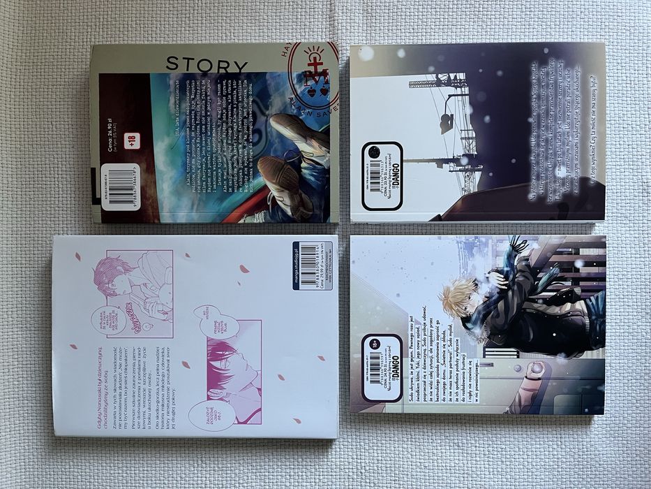 zestaw mang bl yaoi boys love jednotomówki
