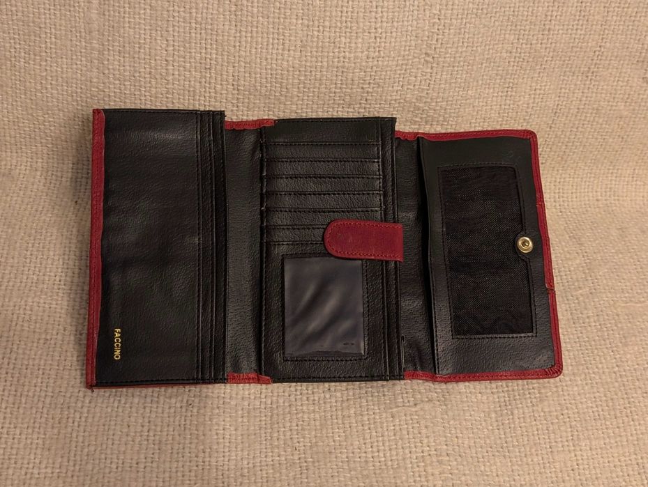 Portfel skórzany damski