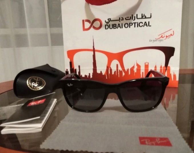 Okulary przeciwsłoneczne RAY BAN Wayfarer czarne