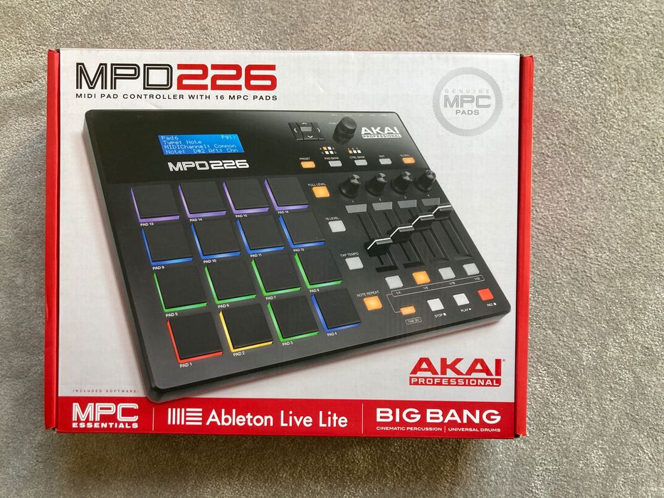 Akai MPD 266, controlador MIDI