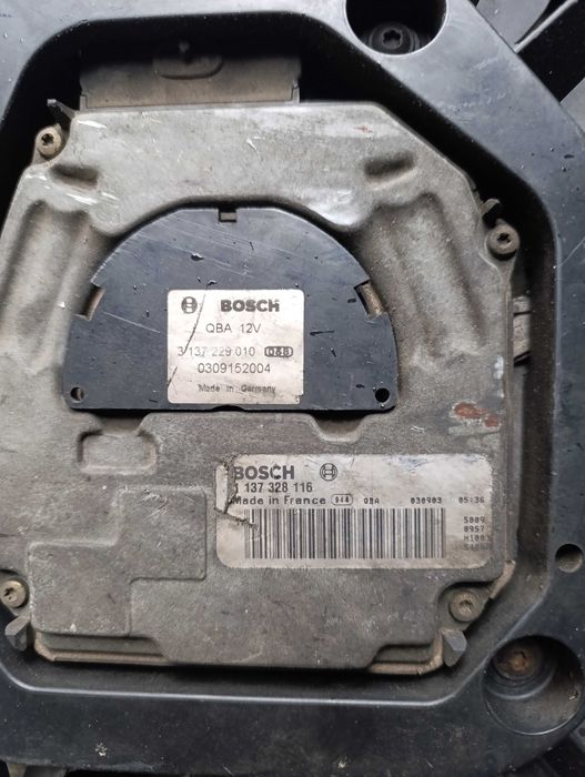 Вентилятор охлаждения Ford Mondeo Mk3 Дизель В сборе. Оригинал