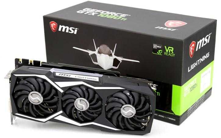 GeForce GTX 1080 Ti MSI LIGHTNING Z 11GB