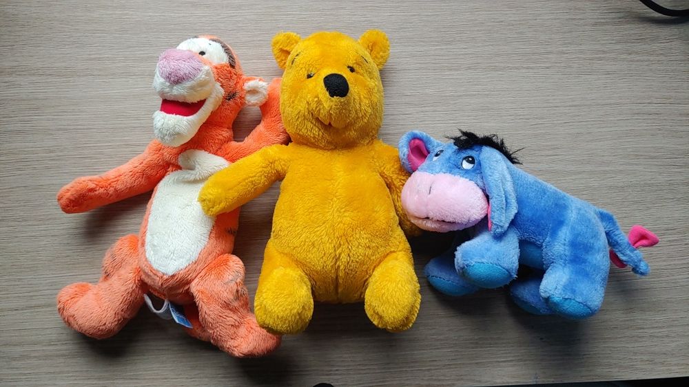 Przytulanki przytulanka Kubuś Puchatek Kłapouchy Tygrysek