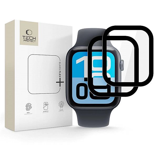 Szkło Hybrydowe Tech-Protect Glass Flex+ 2-Pack Apple Watch 4 / 5 / 6