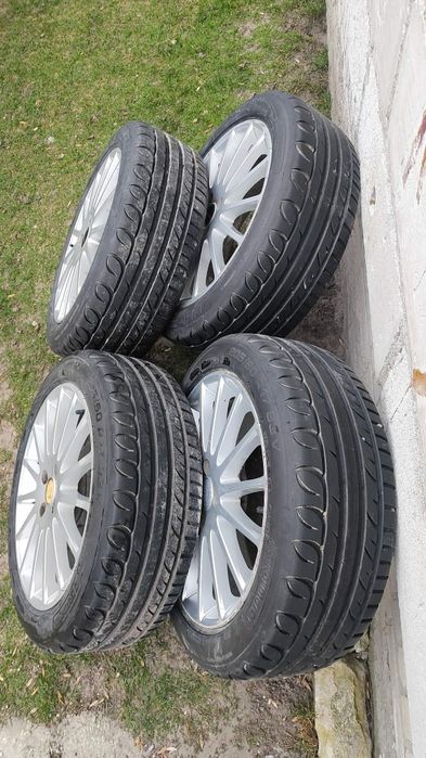 Alufelgi,opony letnie koło 205 50 r 17 ,4x100 do Hondy.