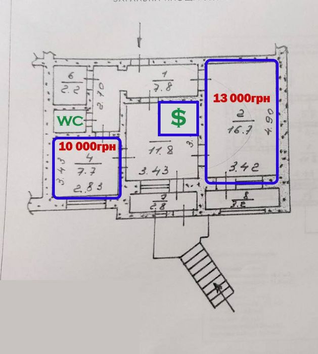 Оренда приміщення Білогородська 27