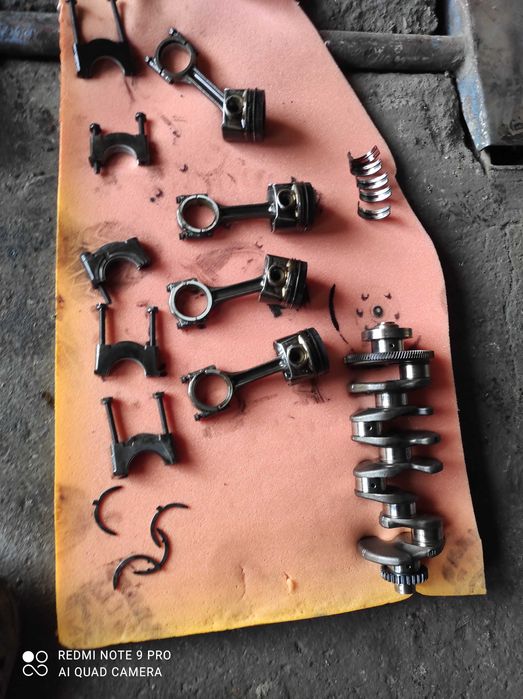 VW skoda seat audi wał korbowy 2.0 TDI tłok panewki korbowód gwarancja