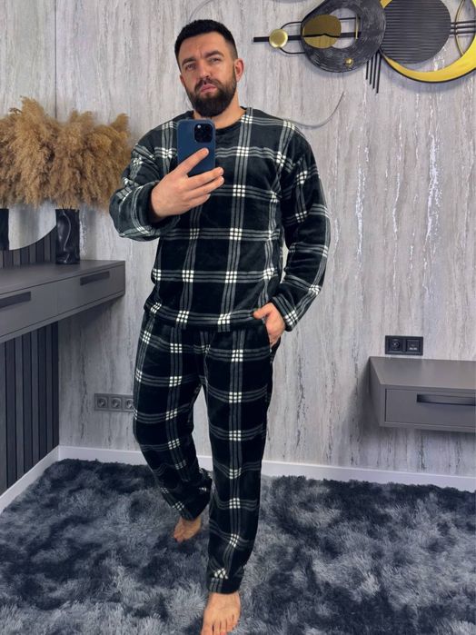 Мужская теплая пижама/Чоловіча тепла піжама VQ