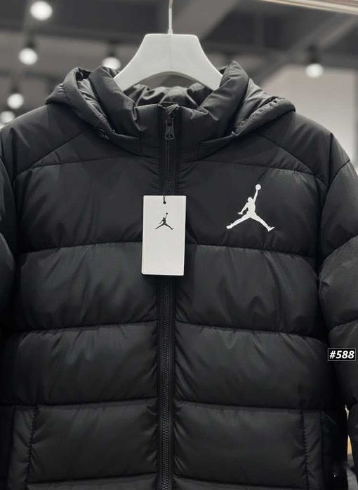 Новий Пуховик Зимовий Nike Jordan » Куртка Найк Джордан