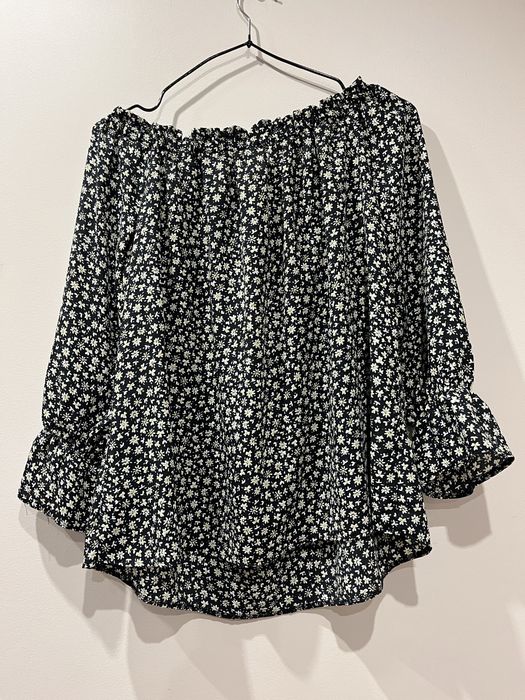 Bluzka hiszpanka w kwiatki M