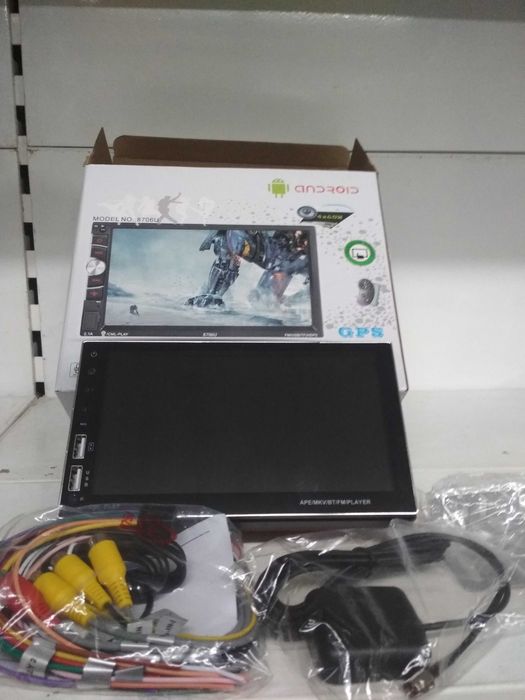 Автомагнитола Pioneer 8708 2DIN,7'',GPS, Android, 1/16,4/32GB 4х60 W