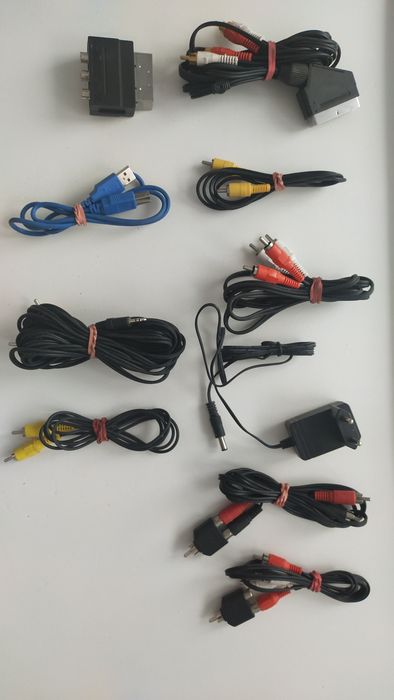Sprzedam zestaw przewodów i zasilacz