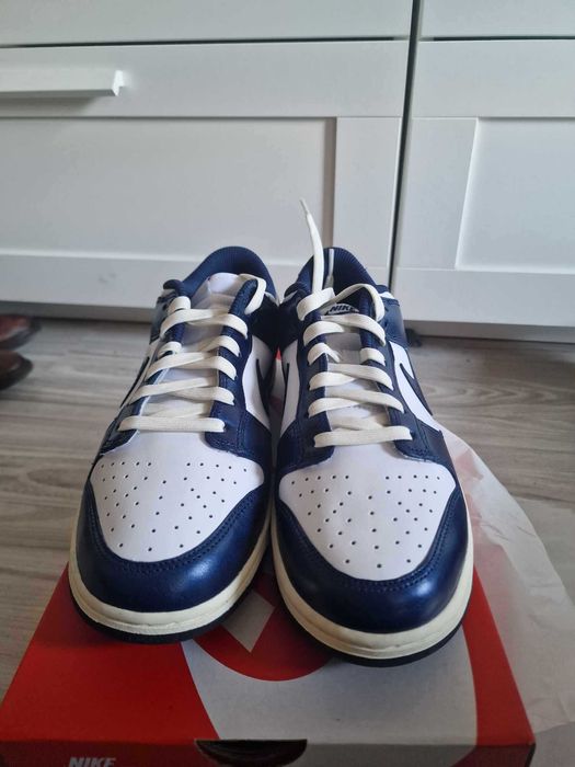 Buty Nike Dunk Low Premium Vintage Navy, roz. 42,5, nowe!