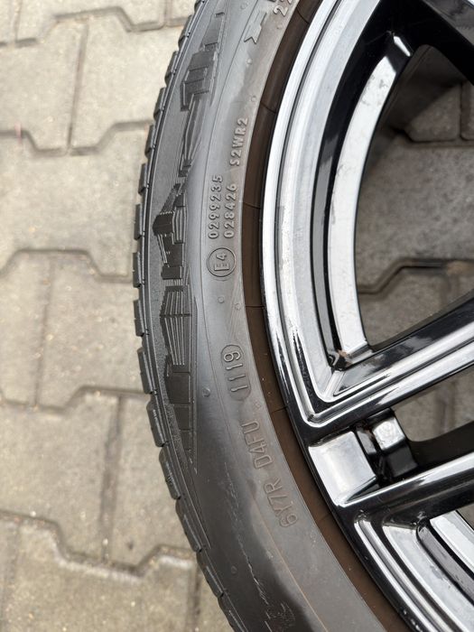Felgi alufelgi koła Borbet 17 cali 5x120 7.5j et35 opony BMW e90 e91 e92 e46 e36 itp