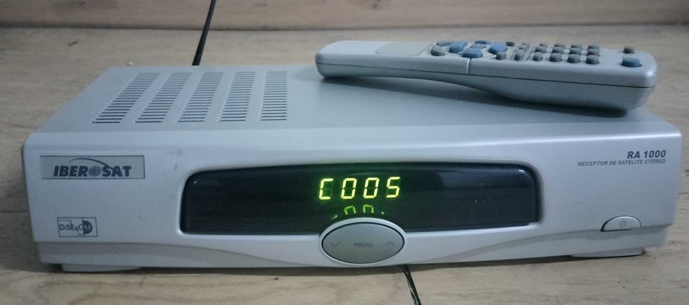 Iberosat Receptor Satélite Stéreo RA 1000